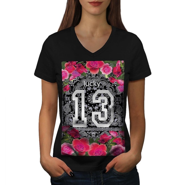 Lucky 13 Women T-shirt M