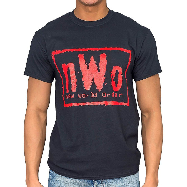 Nwo New World Order Red Ink Vuxen Svart T-shirt M