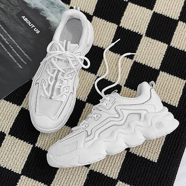 Herrsneakers Andas löparskor Mode Sportskor 3Azl119 White 44