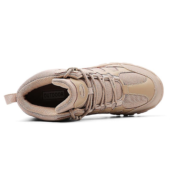 Herr Military Boot Combat Herr Boots Tacticalhane Shoes Work Safety Shoes Q620 Beige 41