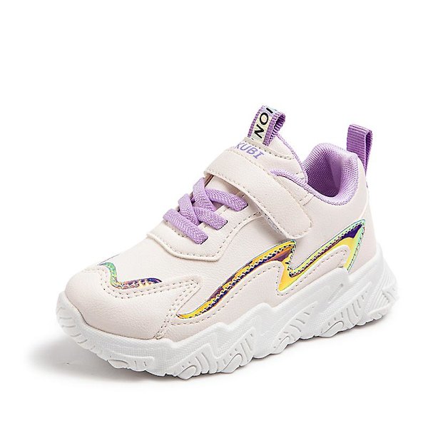 Pojkar Flickor Sneakers Andas löparskor Mode Sportskor 3A9322 White 34