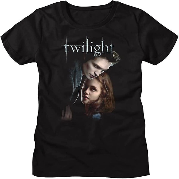 Twilight T-shirt Ed And Bella Dam Kortärmade T-shirts Twilight Movies Grafiska T-shirts för kvinnor S