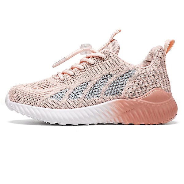 Sneakers för barn Löpartennisskor Lättviktsventilerande Sport Athletic 3Dn270 Pink 33