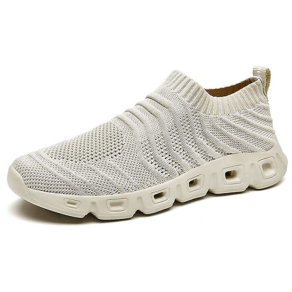 Herr Dam Sneakers Andas löparskor Mode Sportskor Yj902 Gray 40