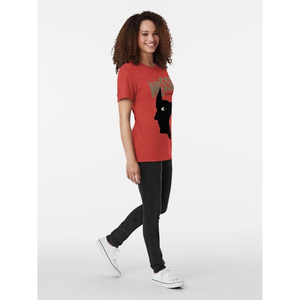 Hermann Hesse Tri-blend T-shirt Red L_Front