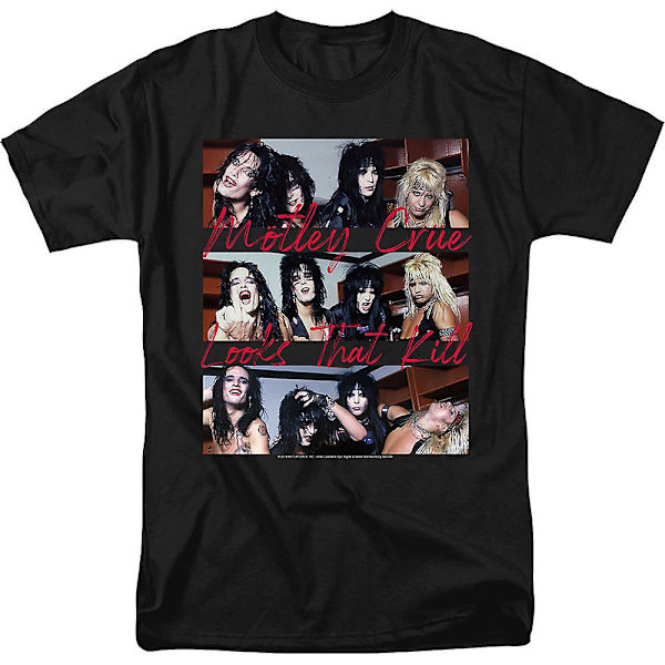 Utseende som dödar Motley Crue T-shirt XL