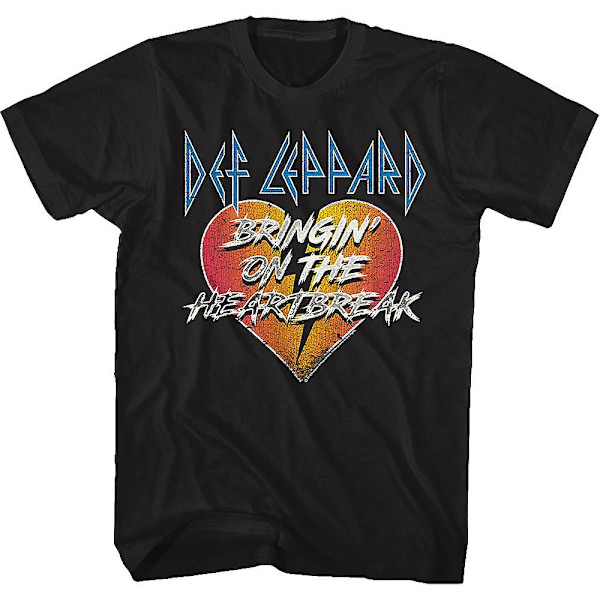 Bringin' On The Heartbreak Def Leppard T-shirt L