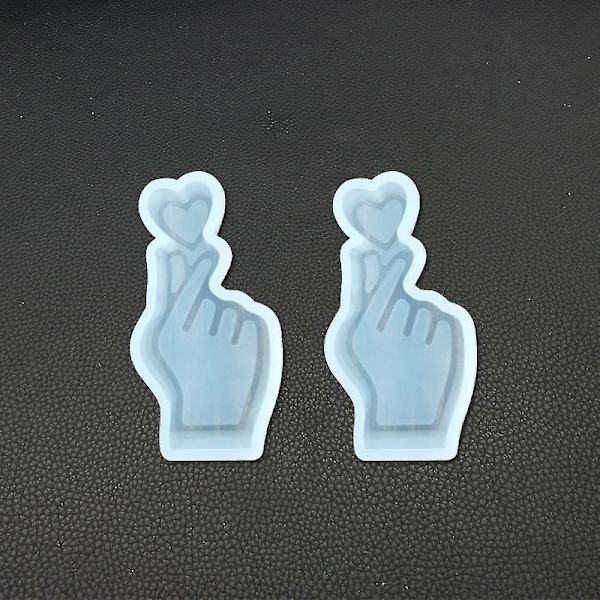 Svart Plast Love Punching Die