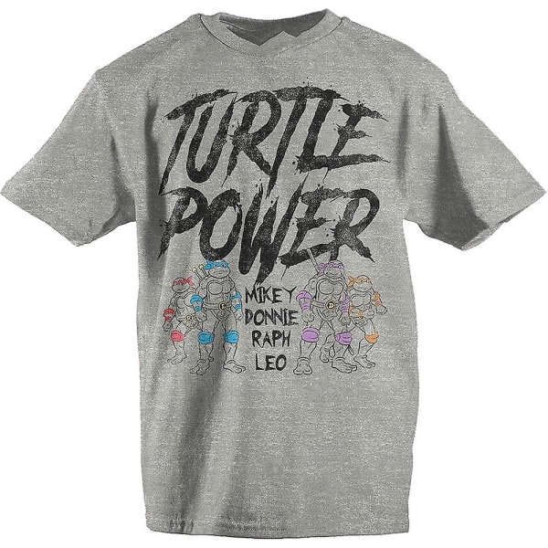Youth Turtle Power Teenage Mutant Ninja Turtles Shirt L