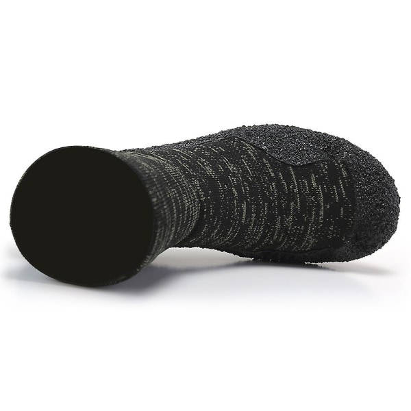 Herr Sport Löparskor Lättvikt Fitness Yoga Strumpor Skor Fr20219 Black 42