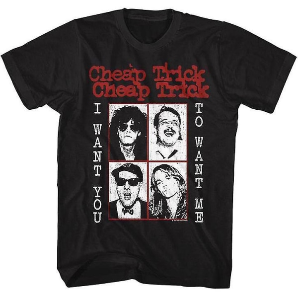 Cheap Trick Want You To T-shirt L