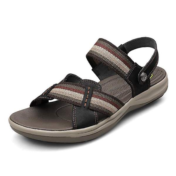 Herrsandaler Mjuka strandskor Surfingsporttofflor Fritidsskor för casual 1308 44