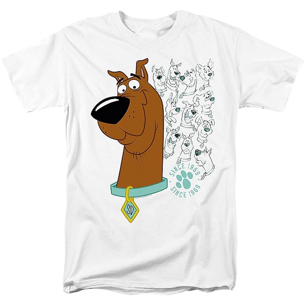 Evolution av Scooby-Doo T-shirt XL