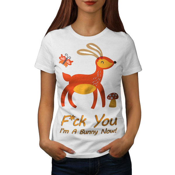 Deer Roe Buny Cool T-shirt för kvinnor XL