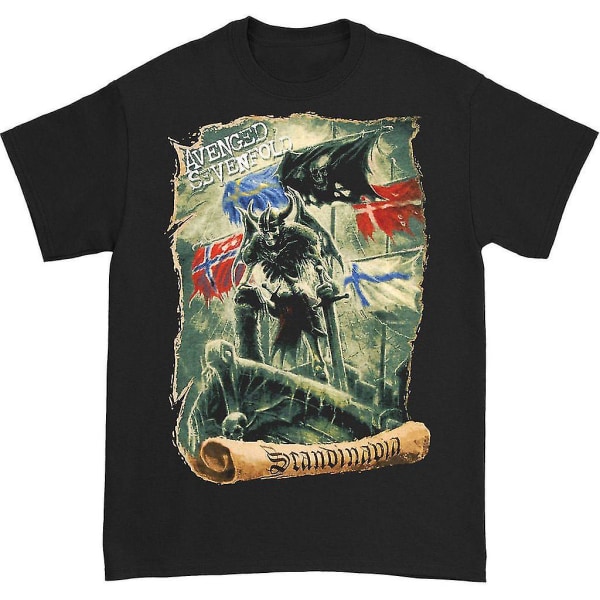 Avenged Sevenfold Scandinavia T-shirt XL