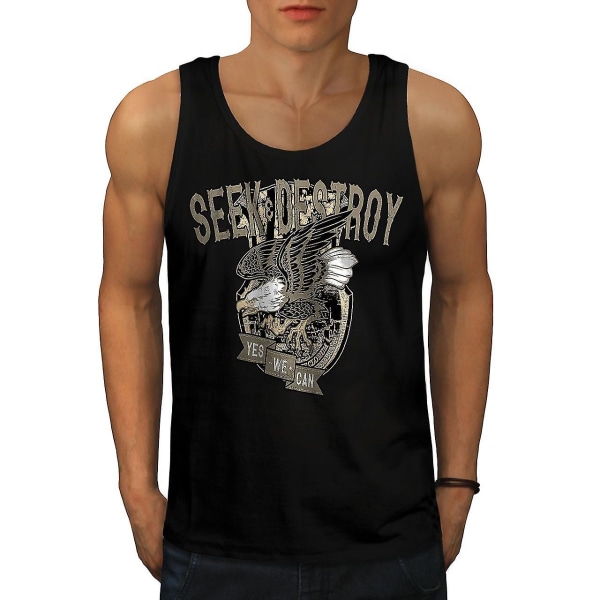 Seek Destroy Eagle Usa Men Linne L