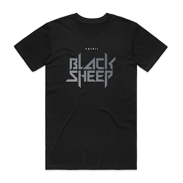 Metrisk Black Sheep T-shirt Svart S