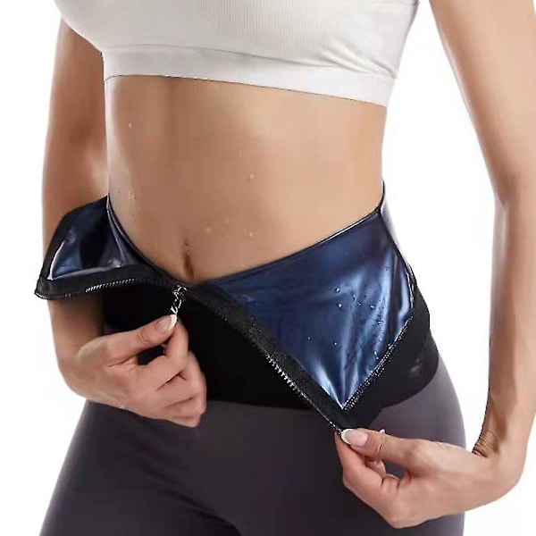 Bastu Body Shaper Waist trainer Korsett Binders Shapers Midje Slimming Bälte Modellering Rem Bälte Shapewear Slimming Corset 2022,blå 01 L XL