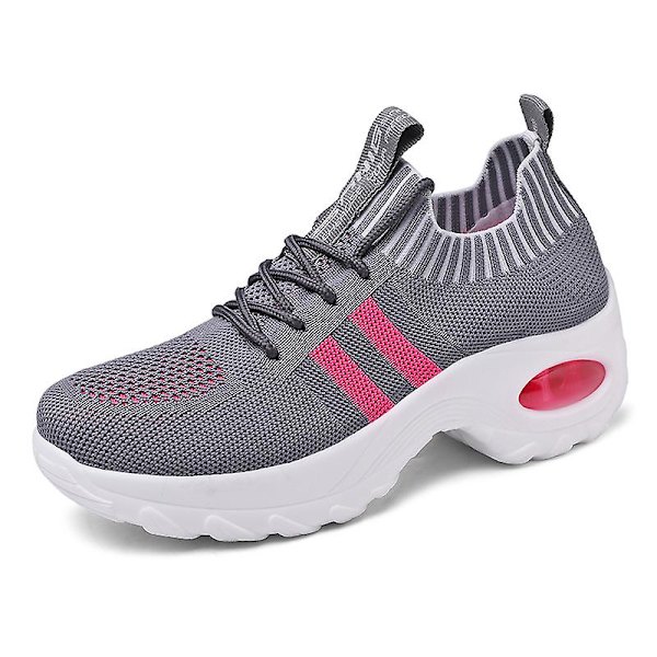 Damsportskor Flying Woven Air Cushion Löparskor Fr2086 Gray 41