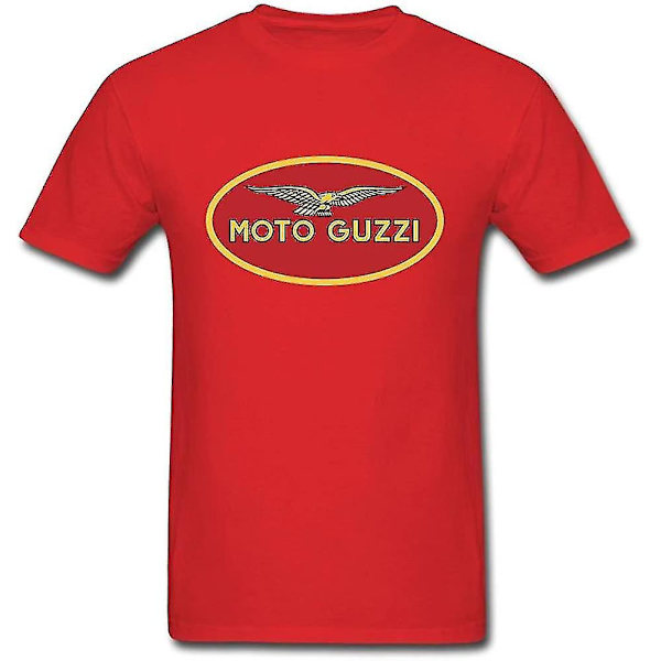 Ommiiy Moto Guzzi T-shirts för män S