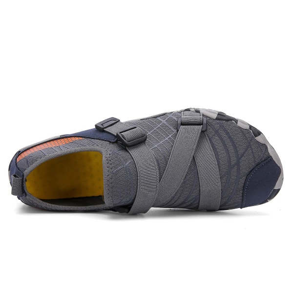 Vattenskor för män Snabbtorkande Sport Aqua Skor 3Ca026 Gray 47