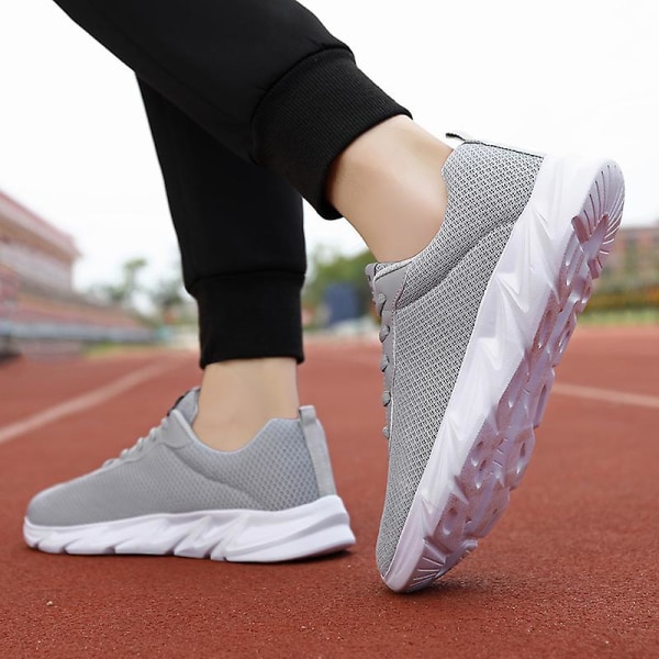 Löpning för herr Andas promenader Atletiska Skor Mode Sneakers 3Ba929 Gray 41