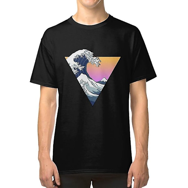 Great Wave Aesthetic T-shirt L