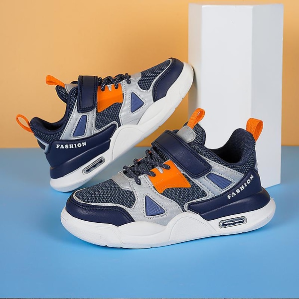 Kids Sneakers Andas löparskor Mode Sportskor 3Ax2022 Blue 32