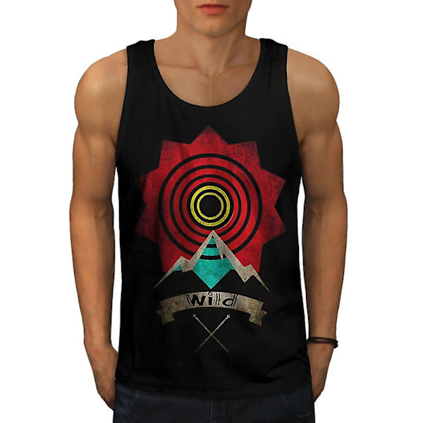 Wild Target Art Mode Män Linne XL