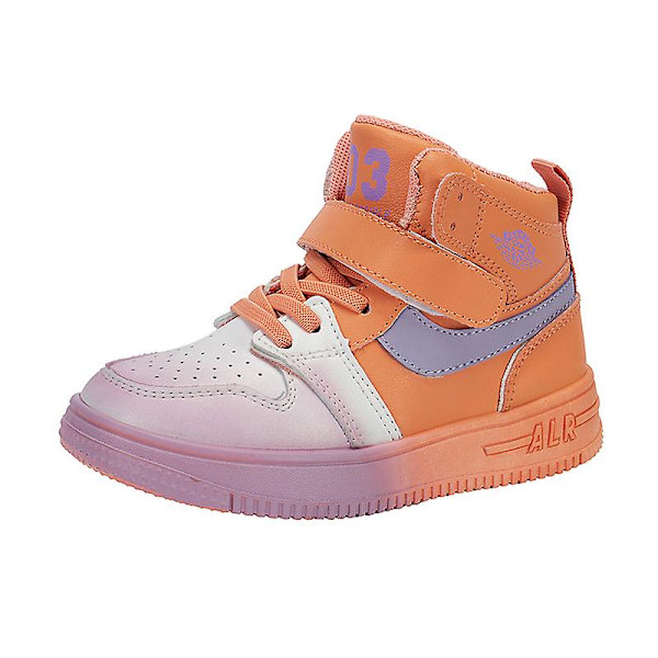 Sneakers för barn Andas Pojkar Flickor Skateboard Skor Löparskor 802 Orange 34