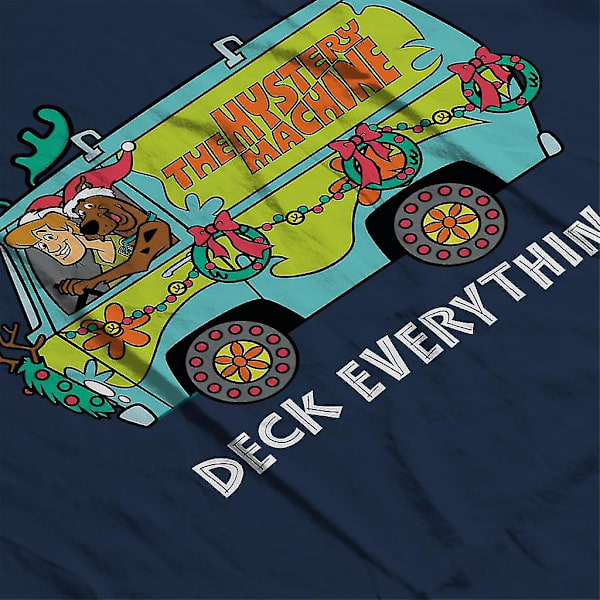 Scooby Doo Christmas The Mystery Machine herrtröja