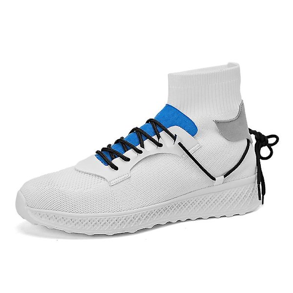 Basketskor för män Andas Sneakers Löparskor 3Ay861 White 41