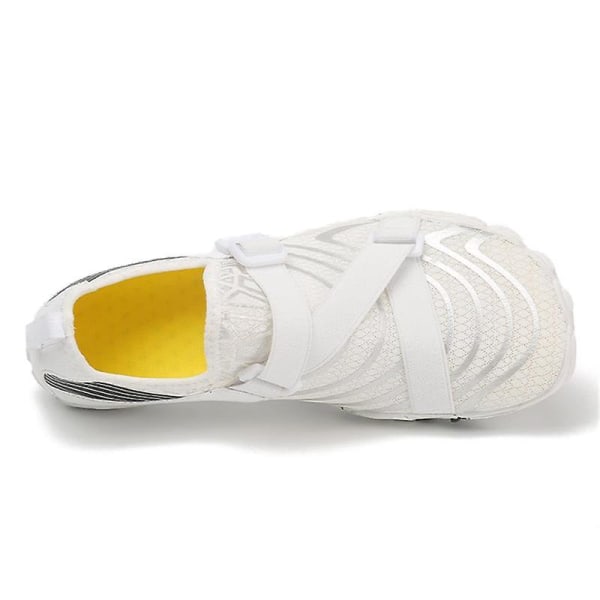 Vattenskor för män Snabbtorkande Sport Aqua Skor 3B1008 White 40