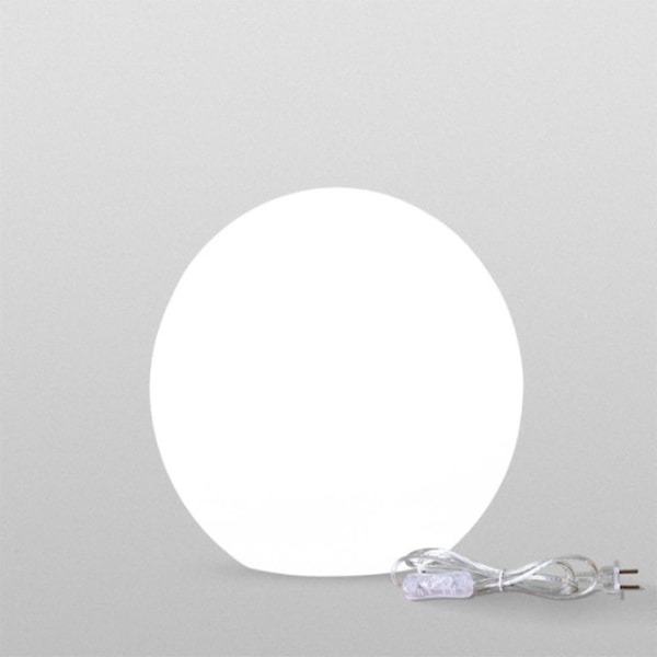 10W LED Ball Golvlampa Bakgrundsljus Sovrum Varm Plug-in Dimbar kullampa (varmt ljus)