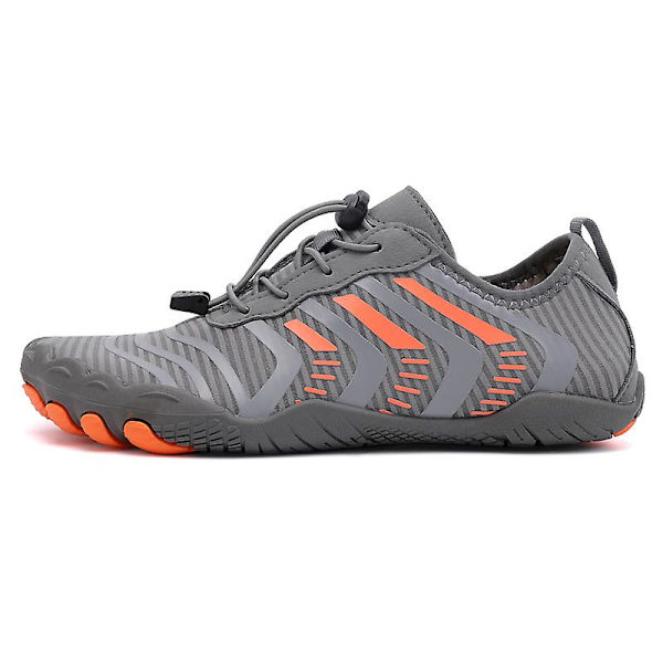 Vattenskor för män Snabbtorkande Sport Aqua Skor 3Ba816 Gray 38
