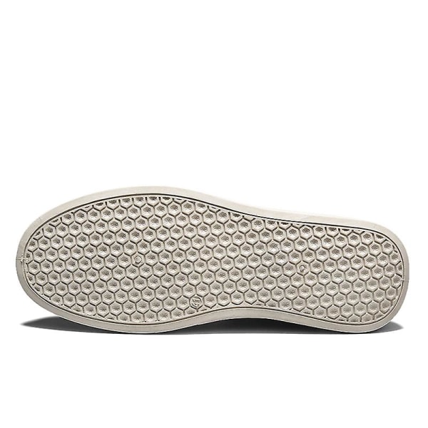 Casual för män Mode Platta Sneakers Löparskor som andas F1-6 Khaki 41