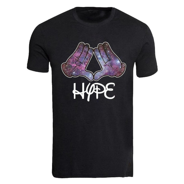 Musse Swag T-shirt Hype Musse Hand Galaxy Illuminati L