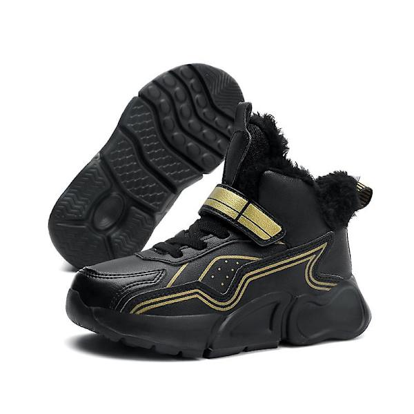 Barn Sneakers Andas löparskor Mode Pojkar Flickor Sportskor 3Azr2917 Black 34