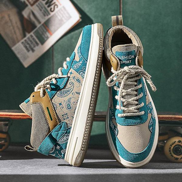 Herrsneakers Andas Dam Skateboarding Skor Löparskor A811 Blue 44