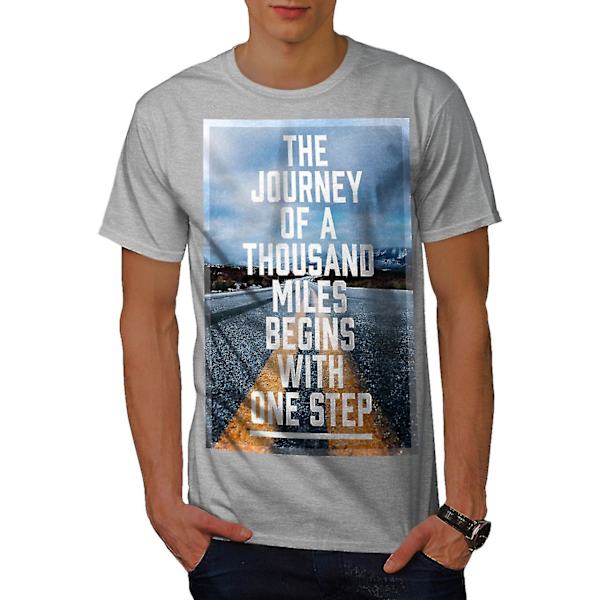 Motivationscitat Mode T-shirt för män M