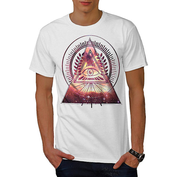 Triangle Galaxy T-shirt för män M