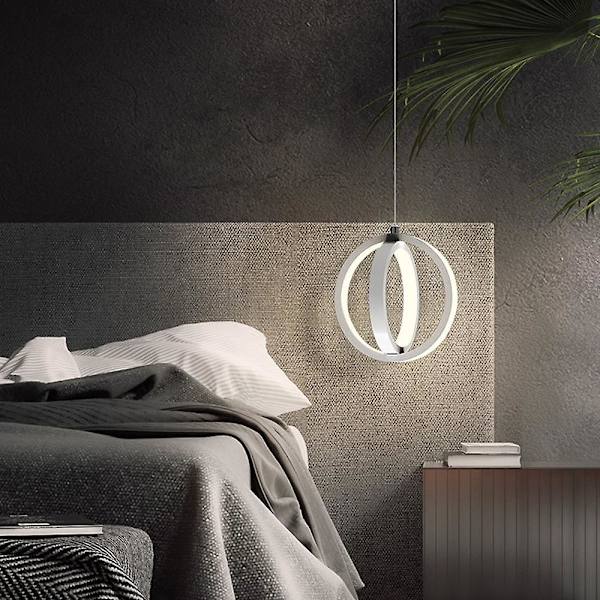 17W Sovrum Sängbord Liten ljuskrona Designer Led vardagsrumslampa Studierum Matsalslampa