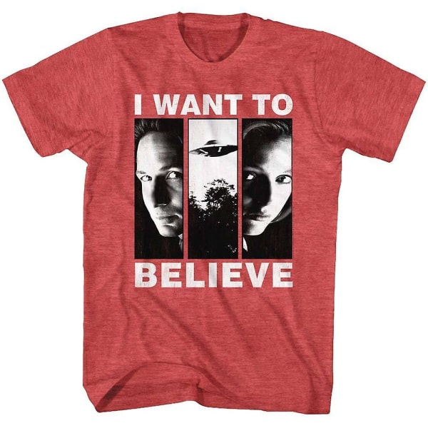 Xfiles I Want To Believe T-shirt S