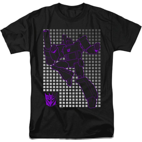 Megatron Grid Transformers T-shirt XL