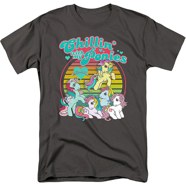 Chillin' With My Ponies My Little Pony T-shirt XXL