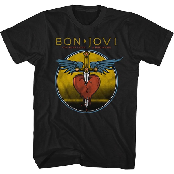 Du ger kärleken ett dåligt namn Bon Jovi T-shirt XL