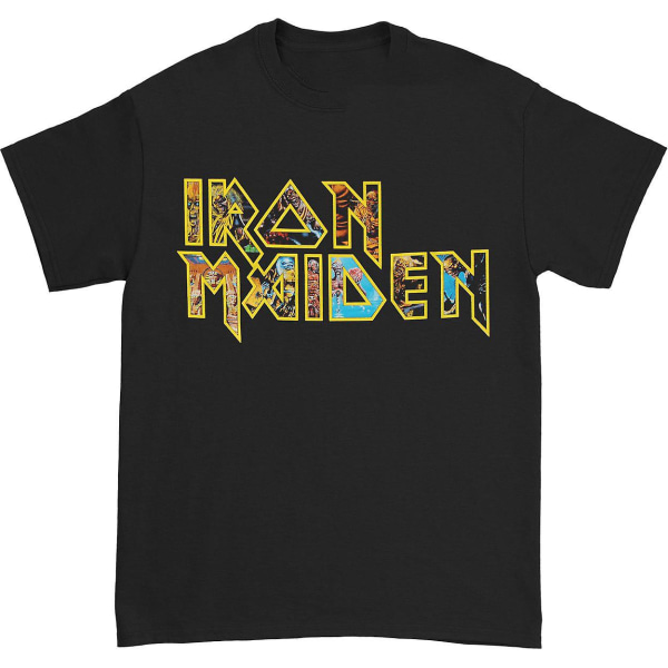 Iron Maiden Eddie logotyp T-shirt S