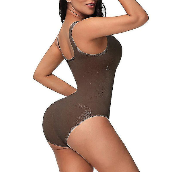 Kvinnor med hög midja magbyxor Sömlös kroppsformare slimmande mage underkläder för vikt waist trainer magkontroll bodysuit,05 M