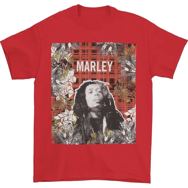 Bob Marley Collage Rutig T-shirt Kläder