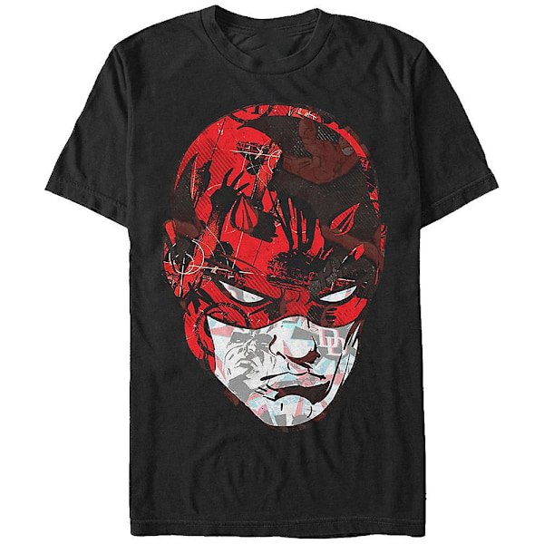 Head Collage Daredevil T-shirt M